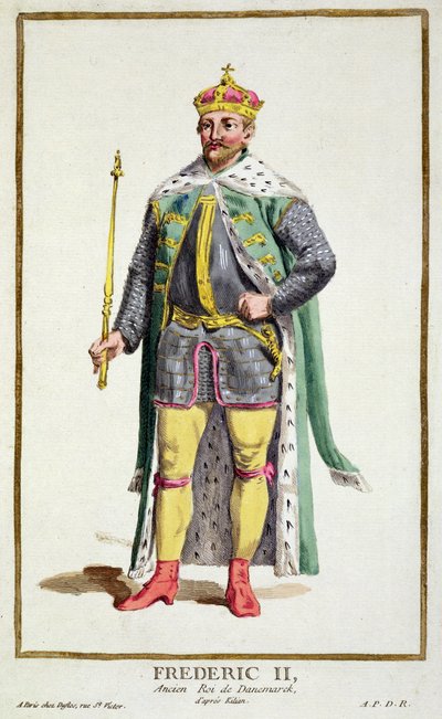 Friedrich II. (1534-88) König von Dänemark aus 